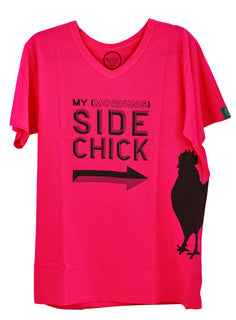 Breakfast Republic - Shirt - "Side Chick" Pink