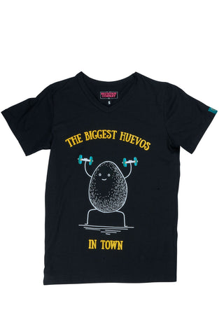 Breakfast Company - T-shirt - "Biggest Huevos in Town"
